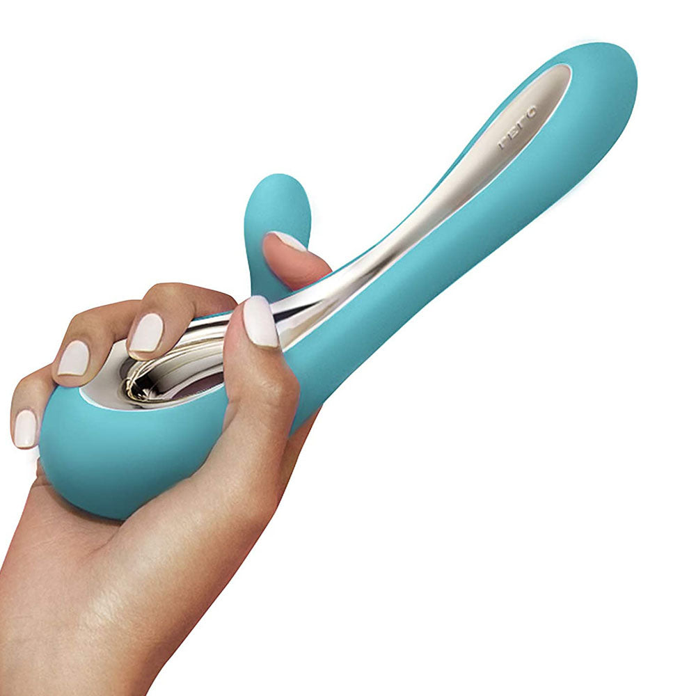 Vibrador doble conejo Lelo Soraya 2 Aqua