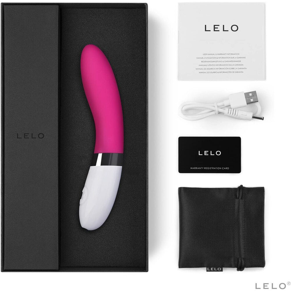 Vibrador de punto G Lelo Liv 2 color cereza