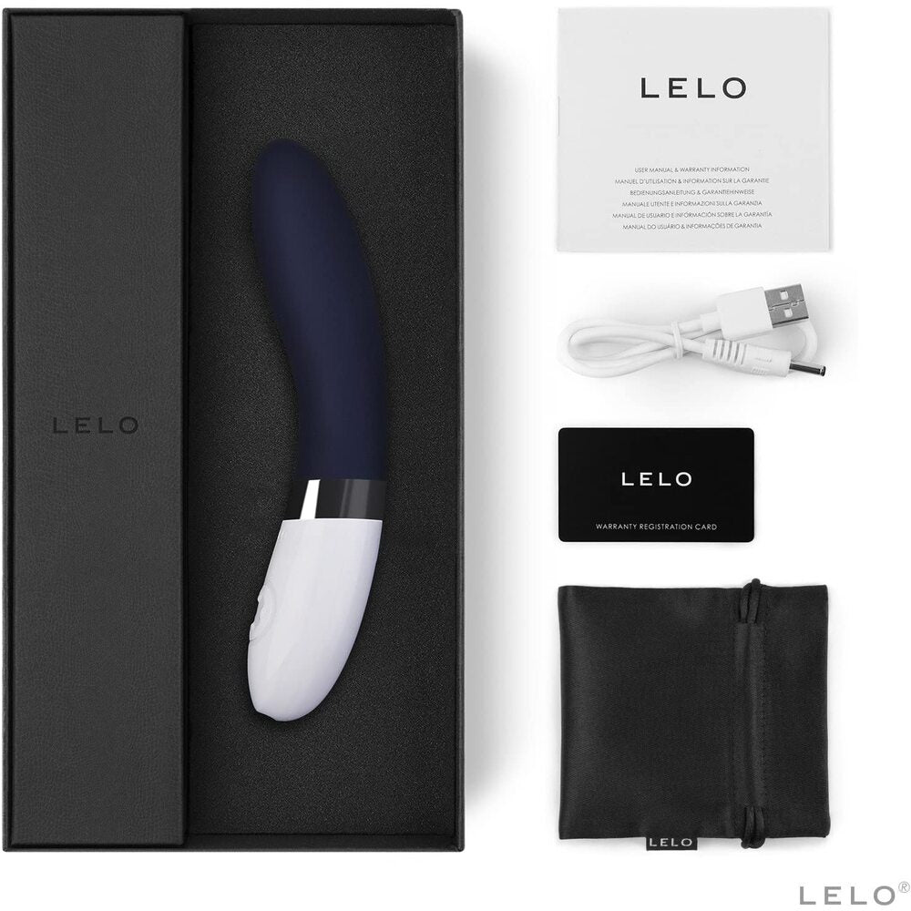 Vibrador de punto G Lelo Liv 2 azul