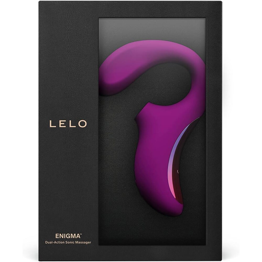 Masajeador dual Lelo Enigma Deep Rose