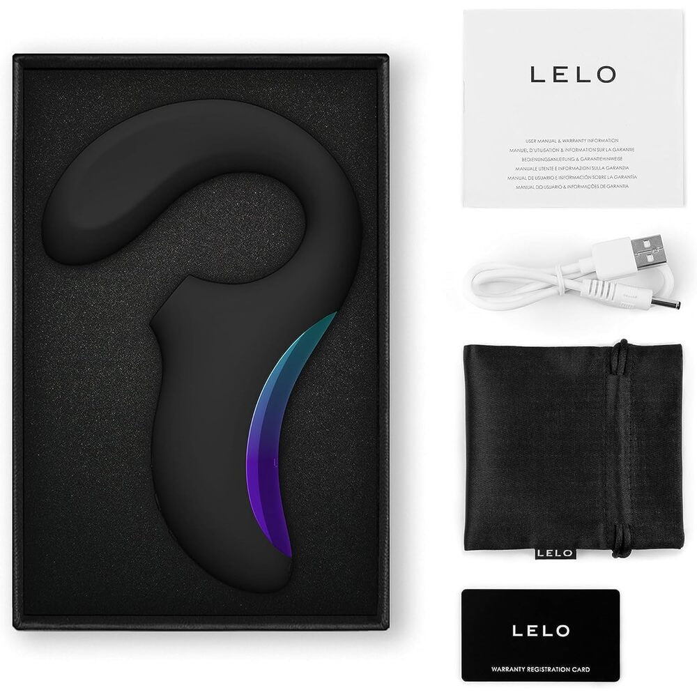 Masajeador dual Lelo Enigma negro