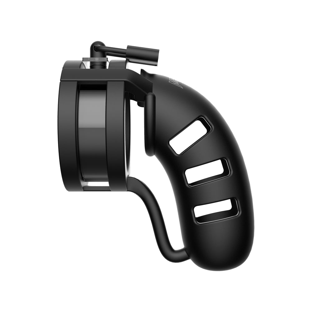 Jaula de castidad para hombre de 19 pulgadas con divisor de testículos