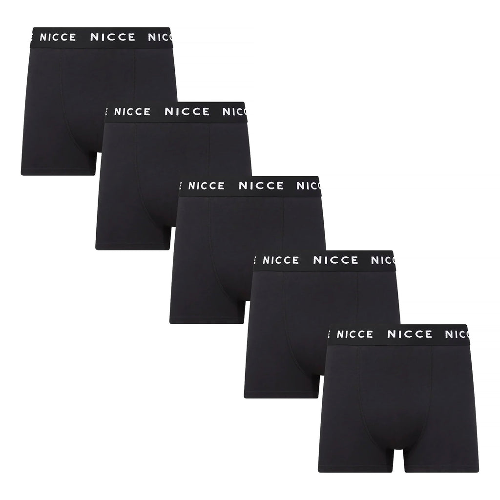 5 Pack Mens Boxers GALAN - Soft Breathable Cotton Everyday Underwear