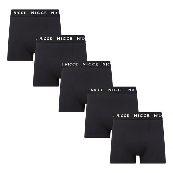 5 Pack Mens Boxers GALAN - Soft Breathable Cotton Everyday Underwear