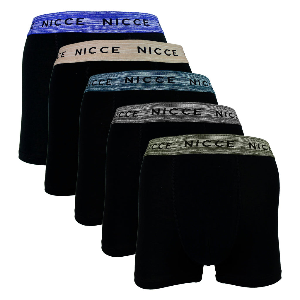 5 Pack Mens Boxers ADDRE - Soft Breathable Cotton Everyday Underwear