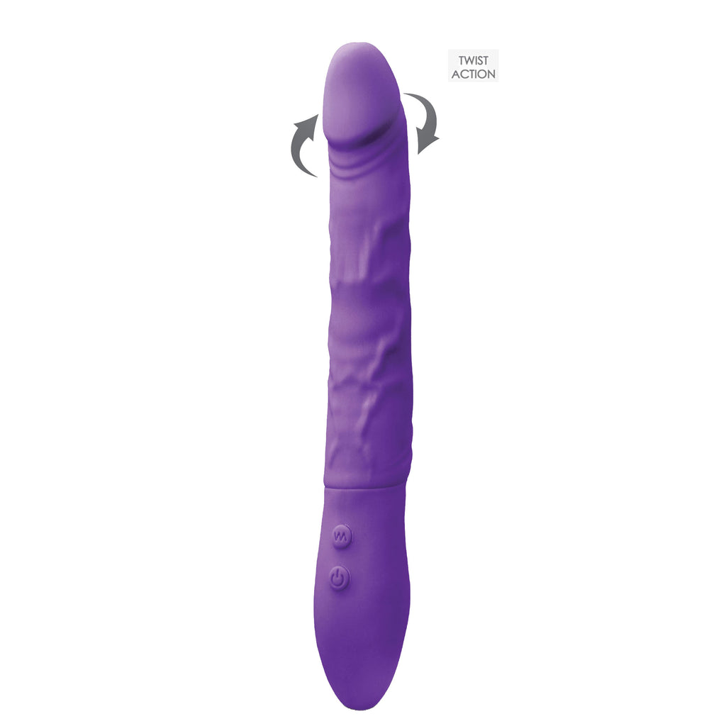 Vibrador Twister pequeño recargable INYA morado
