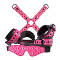 Kit de bondage pecaminoso rosa