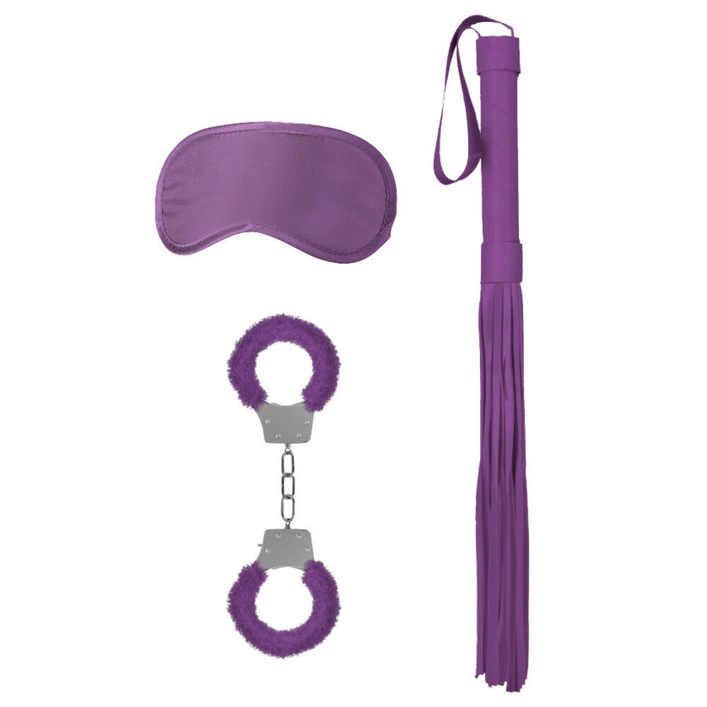 Kit introductorio de bondage morado Ouch 1
