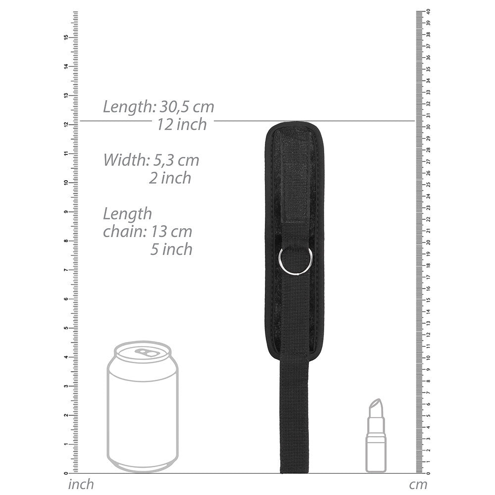 Puños de muñeca de terciopelo y velcro Ouch