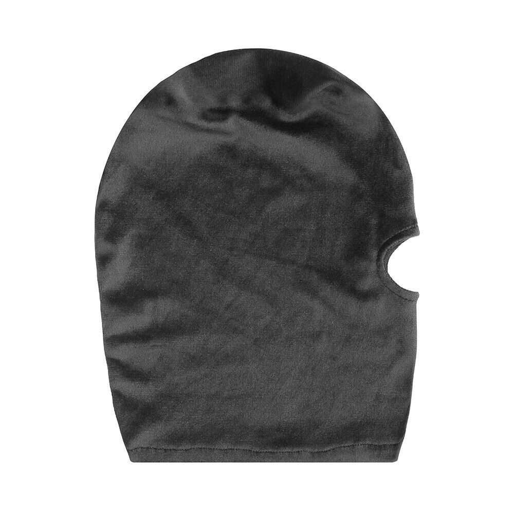 Mascarilla de terciopelo con abertura para la boca