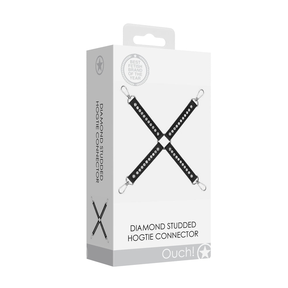 Conector Hogtie con tachuelas de diamantes Ouch
