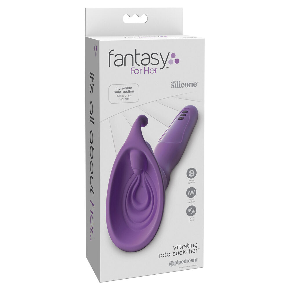 Fantasía de Pipedream para ella Vibrador Roto SuckHer