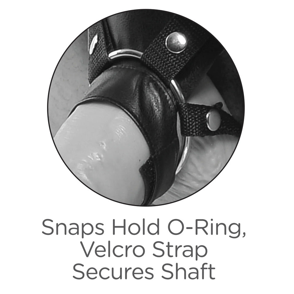 King Cock 11 pulgadas carne dos pollas un agujero hueco StrapOn