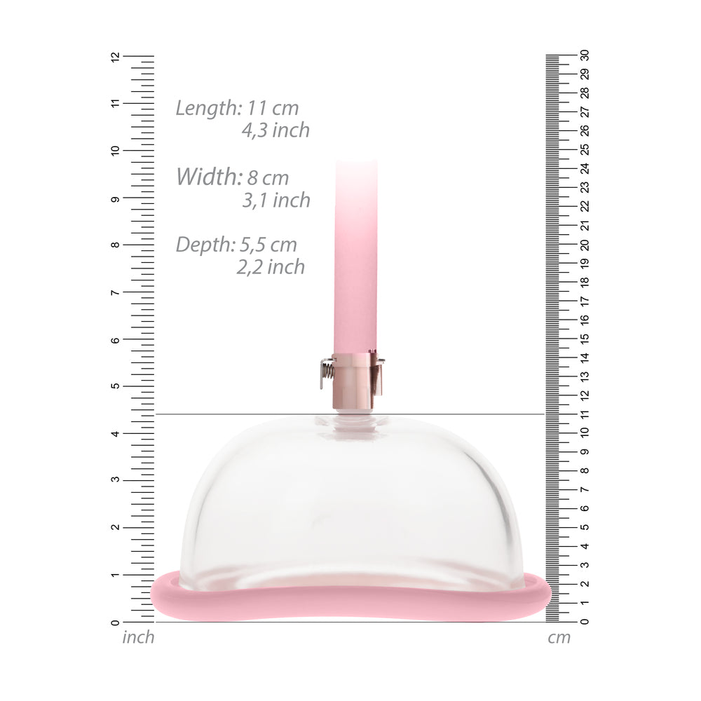 Bomba de coño bombeada oro rosa