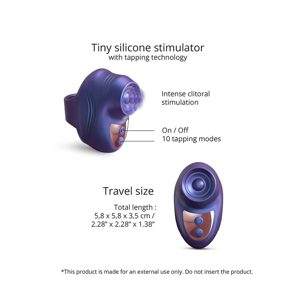 Vibrador de clítoris con dedo Love to Love Kisscool