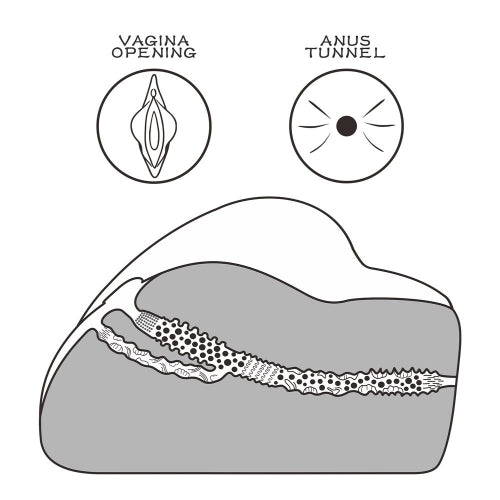Masturbador Lovetoy Streetgirls Número 3 Rosa Carne