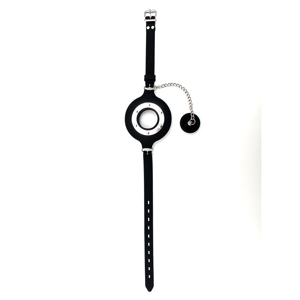 Mordaza con apertura y tapón