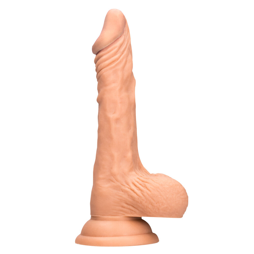 Pene RealRock de 25 cm con testículos color carne