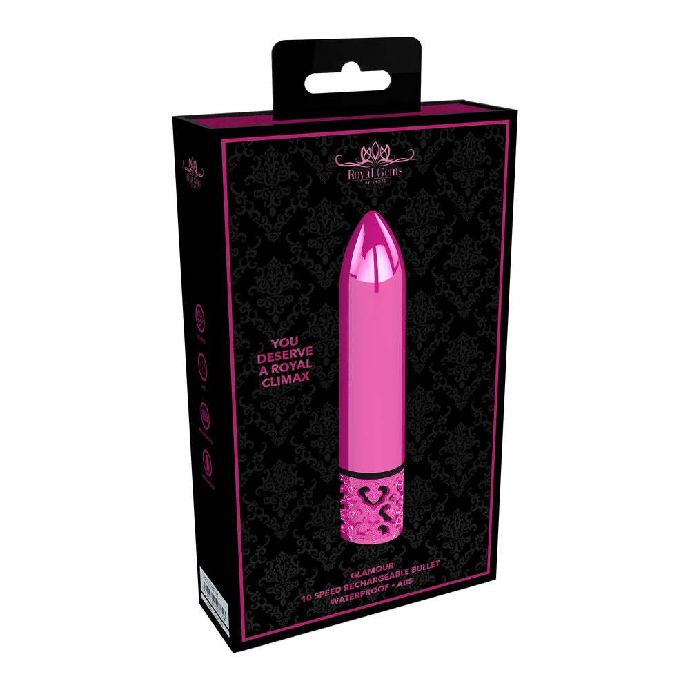 Bala recargable Royal Gems Glamour rosa