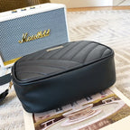 Shell Crossbody Bag for Women Fashion Small PU Leather Shoulder Bags Luxury Designer Quilted Female Zipper Purse and Handbags