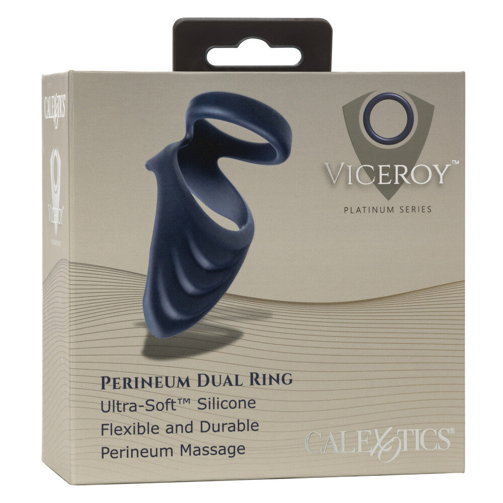 Anillo de silicona doble para el pene Viceroy Perineum
