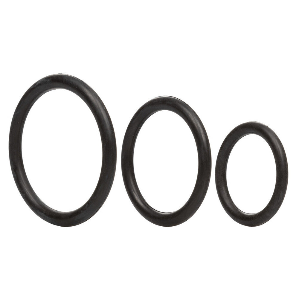 Juego de anillos de goma de 3 piezas
