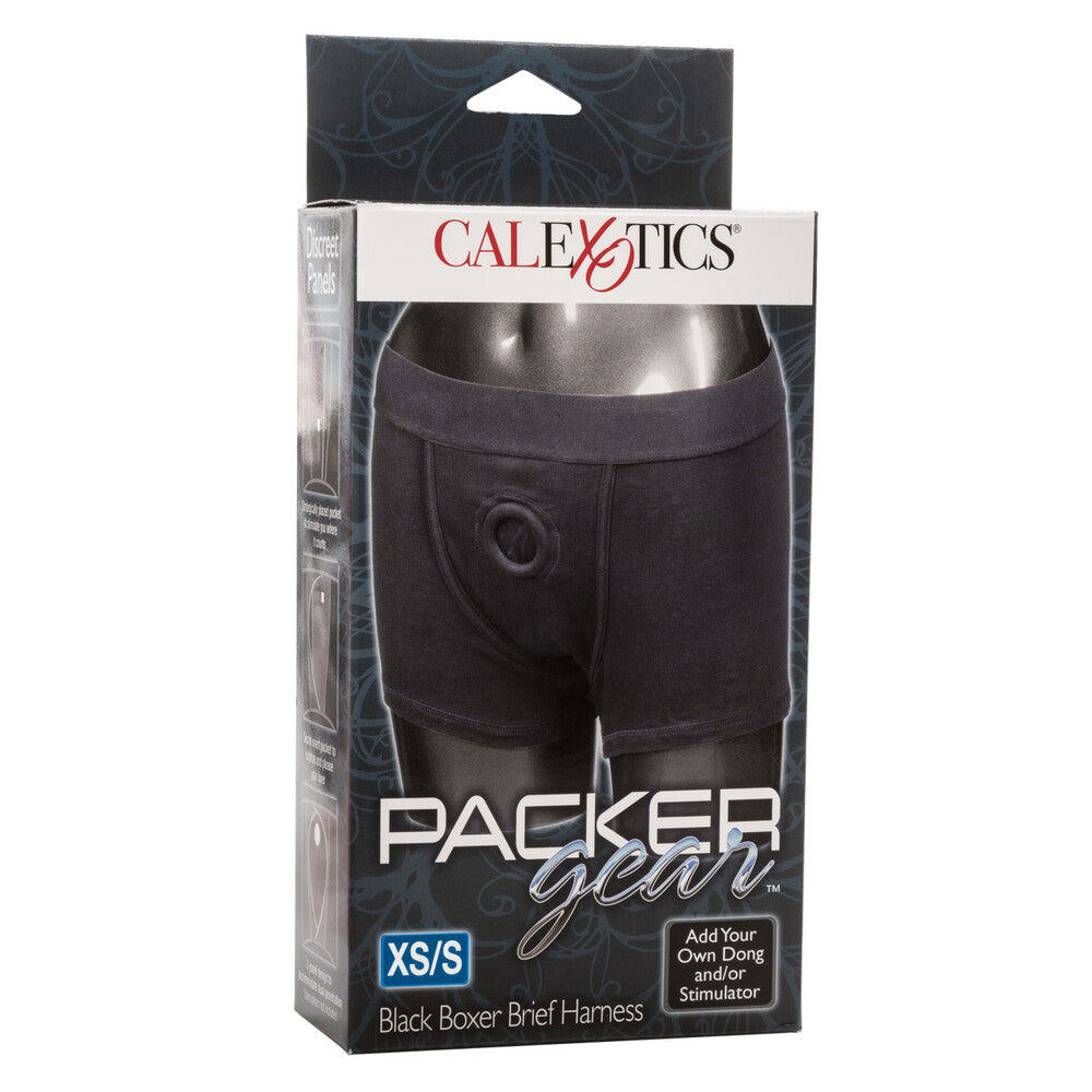 Arnés Boxer Packer Gear Negro Extra Pequeño a Pequeño