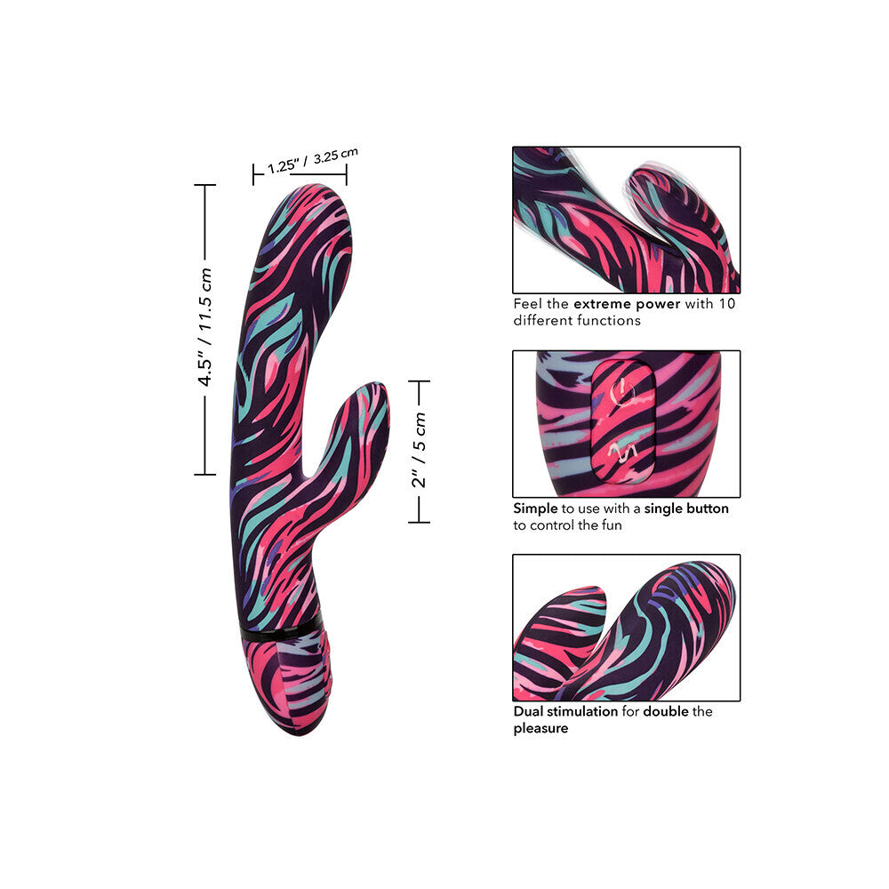 Vibrador de doble varita Naughty Bits Menage a Moi