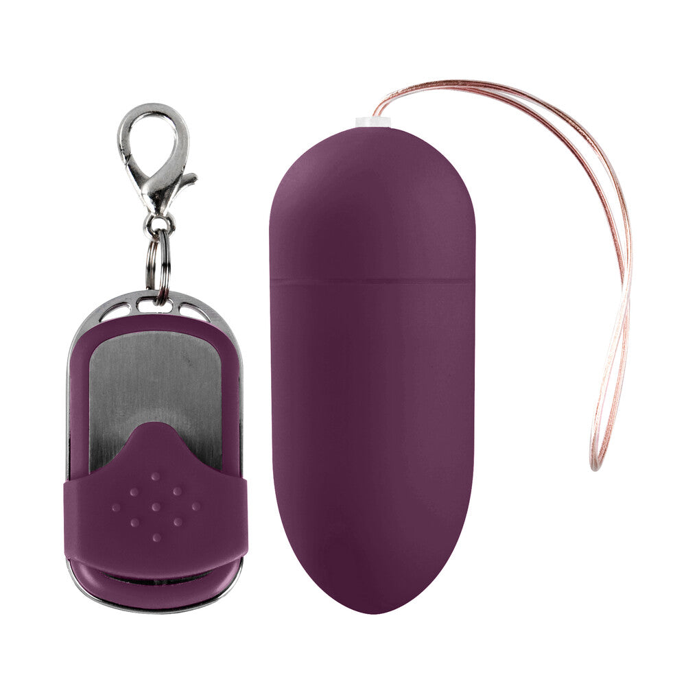 Huevo vibrador remoto de 10 velocidades BIG Purple