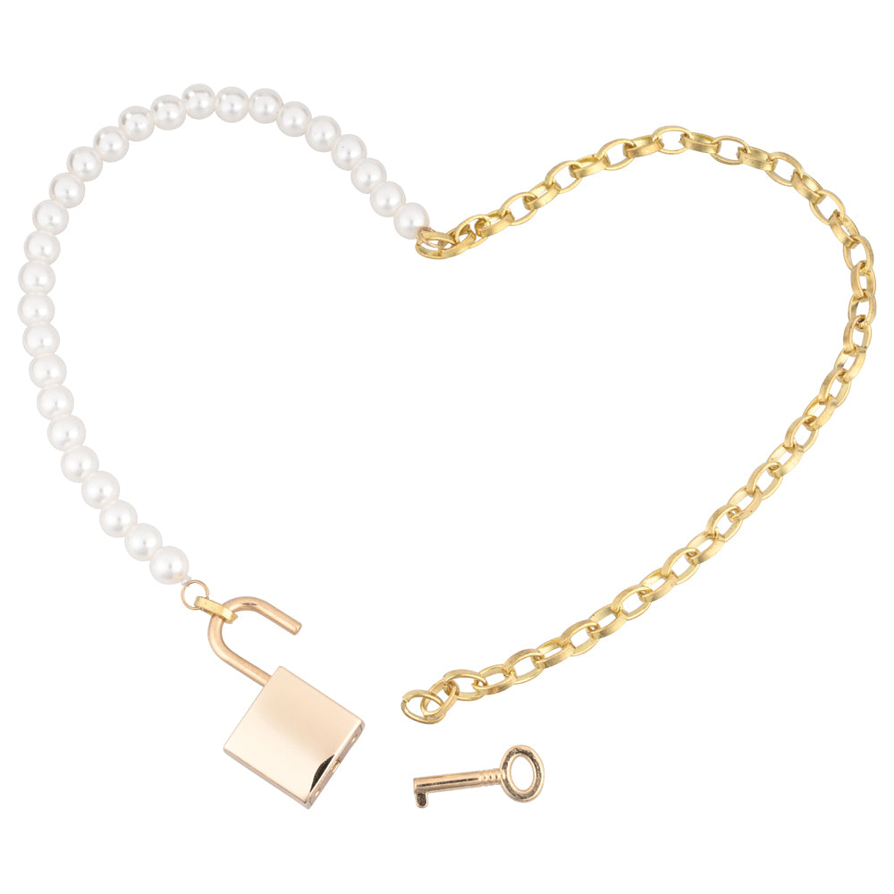 Collar de día de perla de sexo y travesuras
