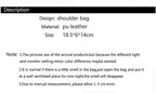 Shell Crossbody Bag for Women Fashion Small PU Leather Shoulder Bags Luxury Designer Quilted Female Zipper Purse and Handbags