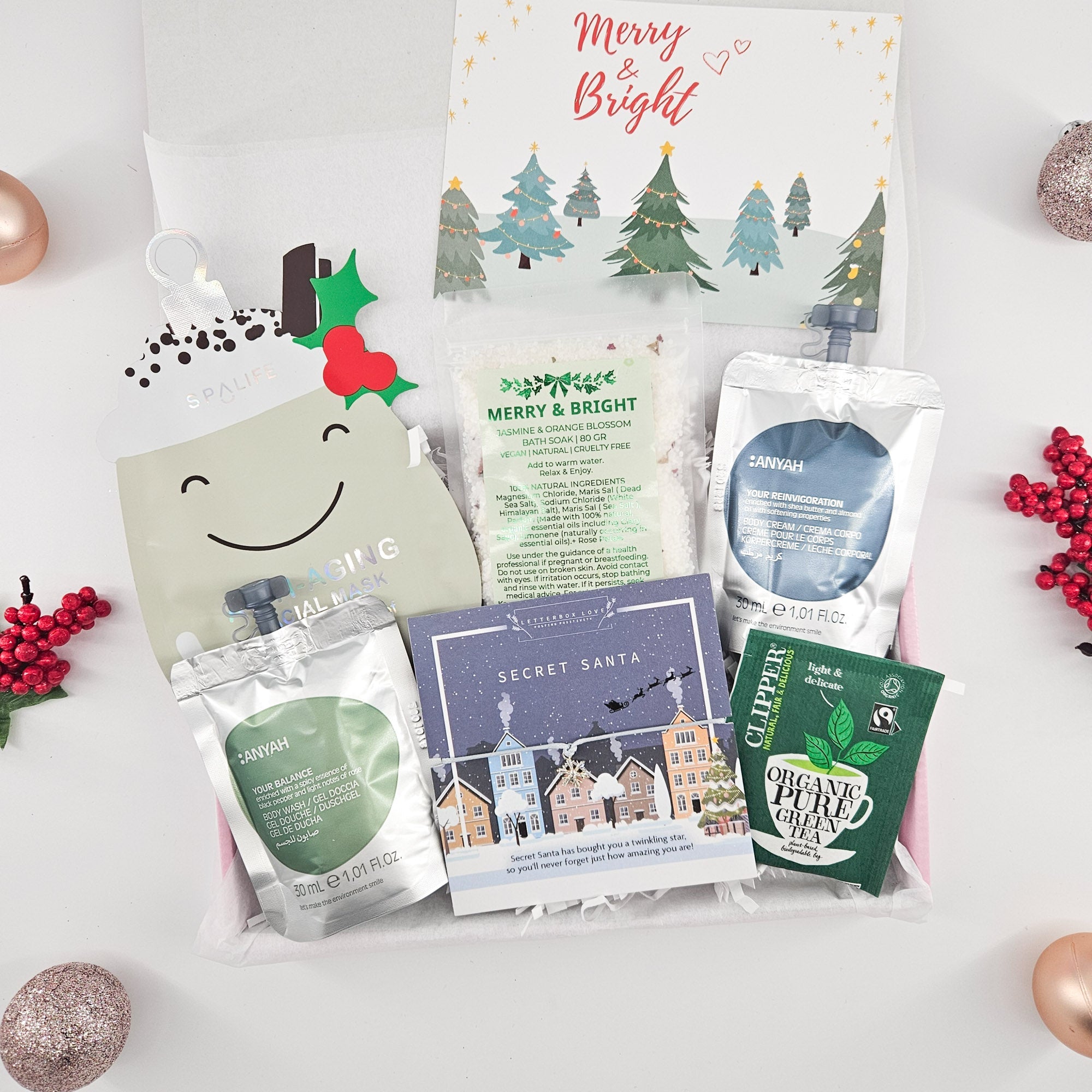 SECRET SANTA SURPRISE | FESTIVE MINI LETTERBOX GIFT