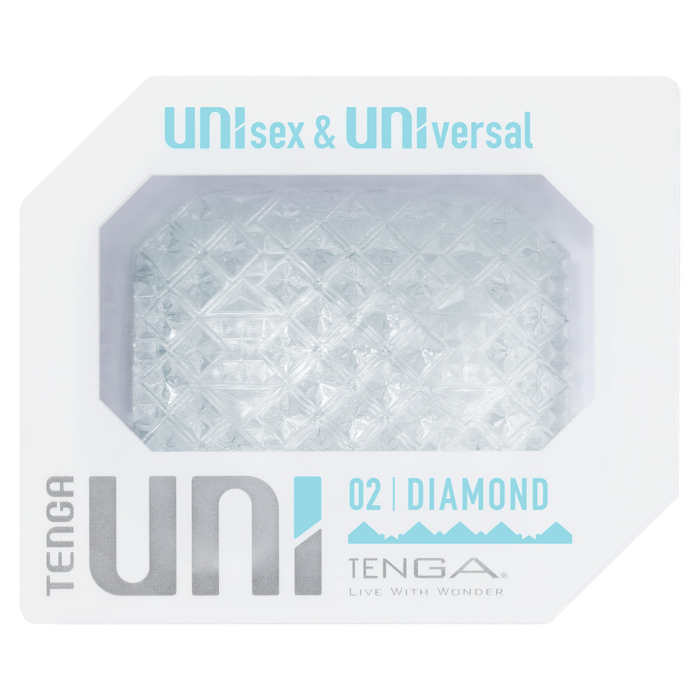 Masturbador de manga Tenga UNI Diamond