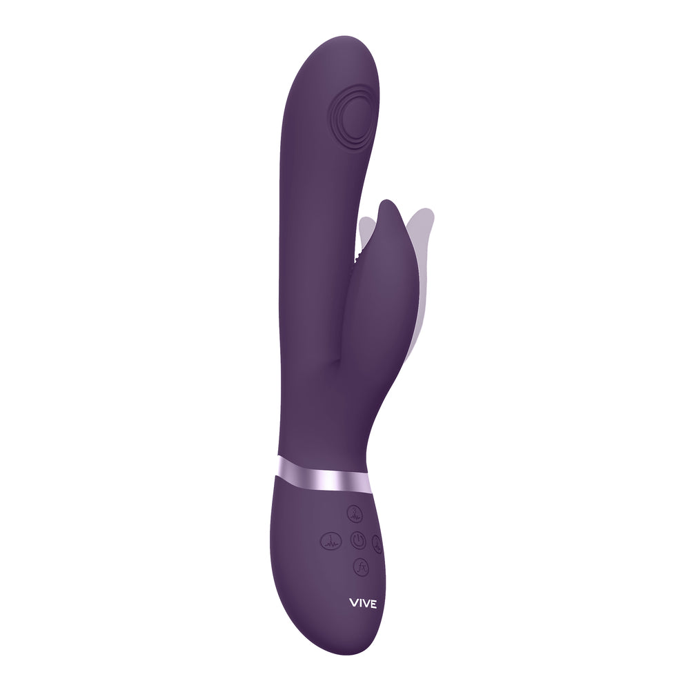 Vibrador de punto G Vive Aimi Pulse Wave And Vibrate morado