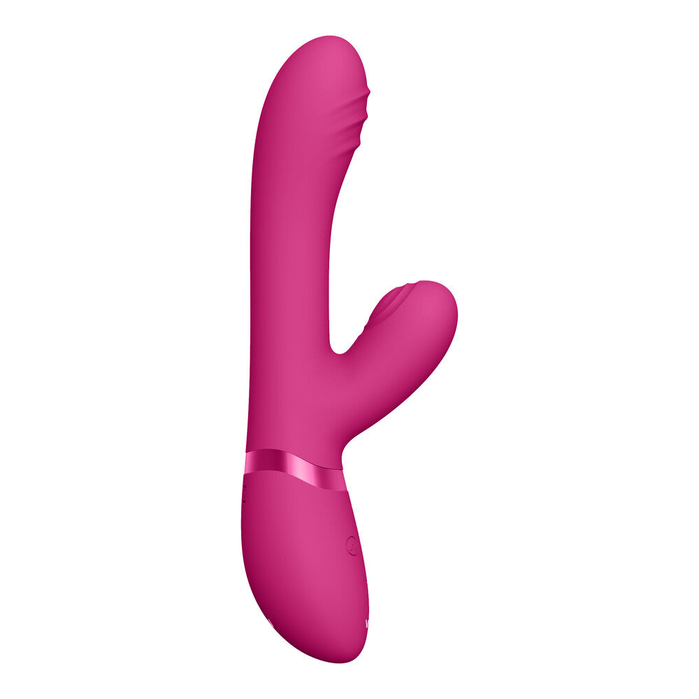 Vibrador de ondas de pulso Vive Tani Finger Motion, color rosa