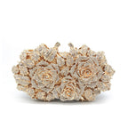 Hollow Rose Diamond Dinner Bag