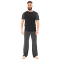Sock Stack Men's Cotton T Shirt and Long Pants Loungewear Set Lightweight Breathable