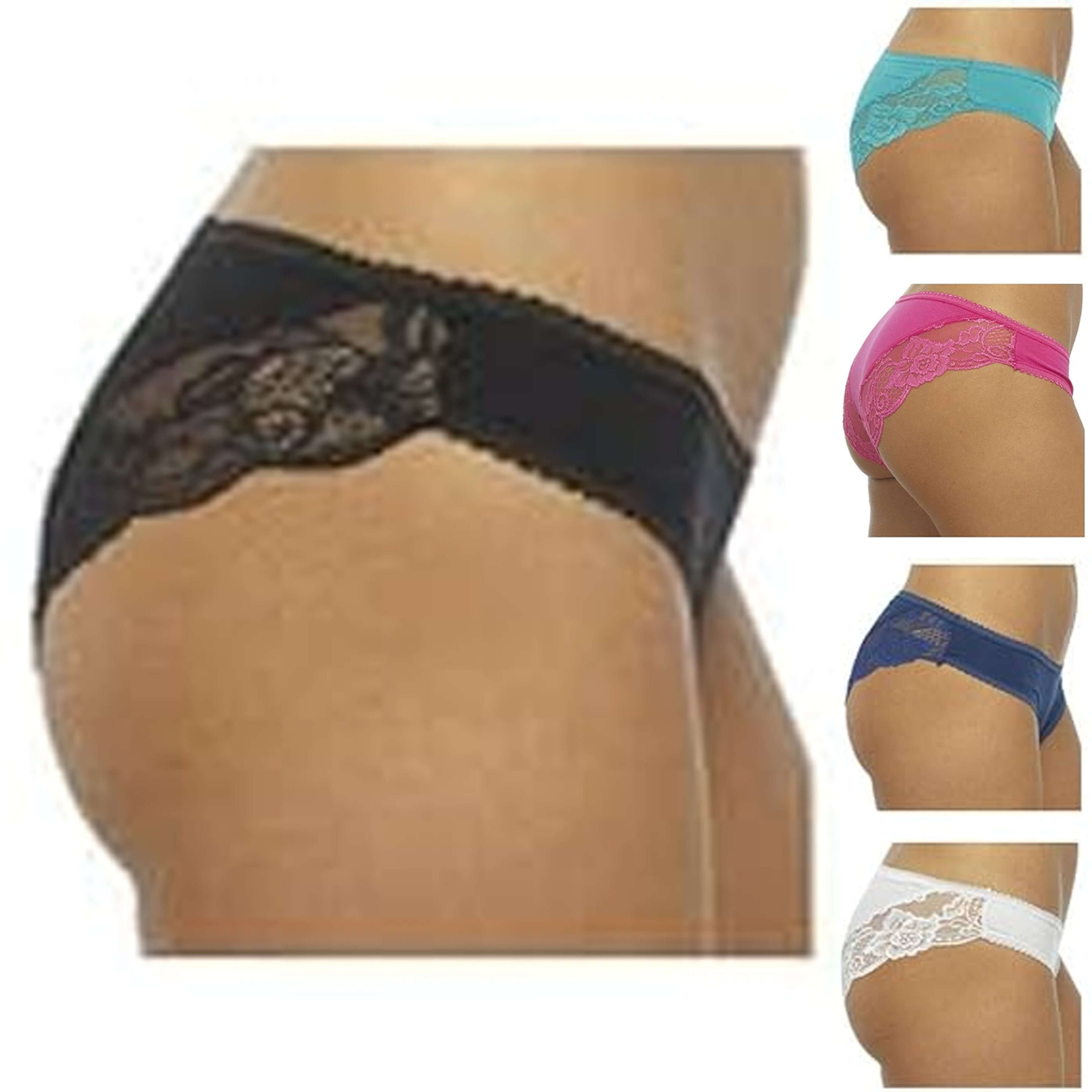 Daisy Dreamer Pack Of 10 Womens Brazilian Briefs Cotton Blend Underwear With Stretch