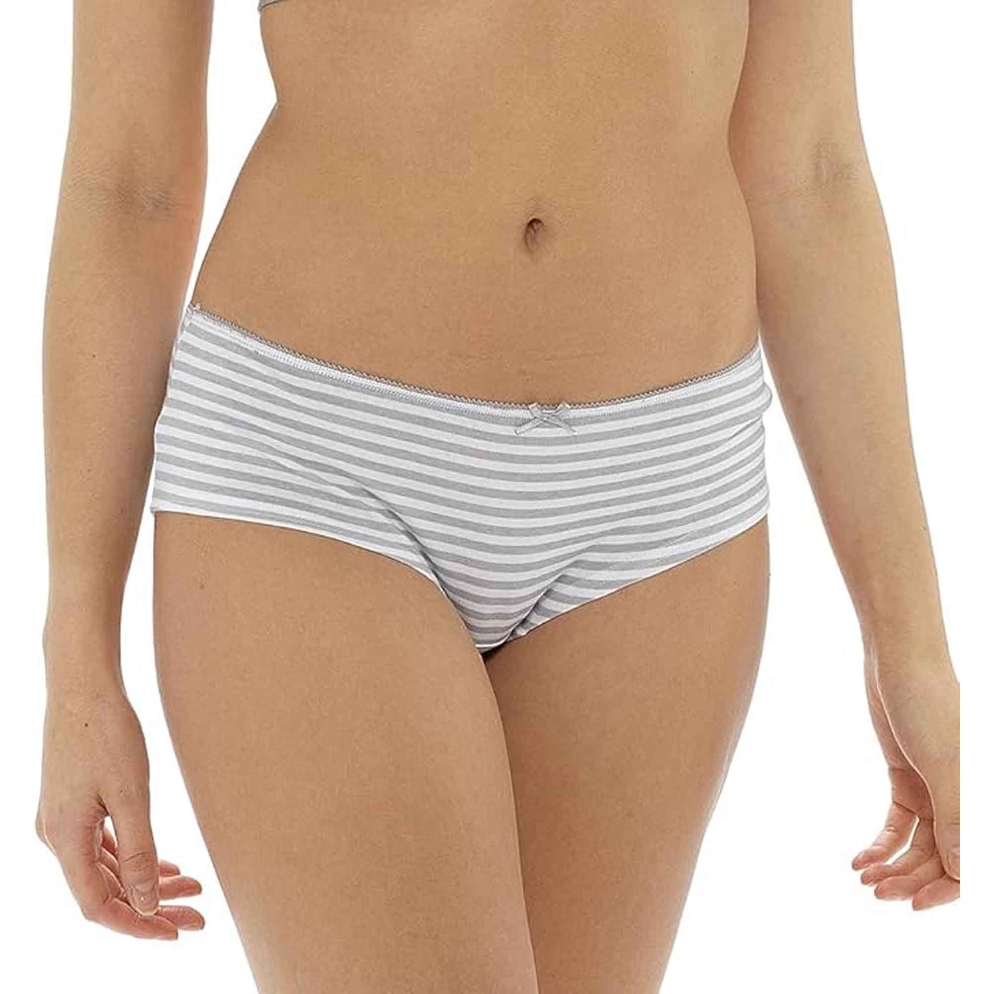 Daisy Dreamer Pack Of 10 Womens Cotton Briefs Underwear Shorts With Stretch Waistband