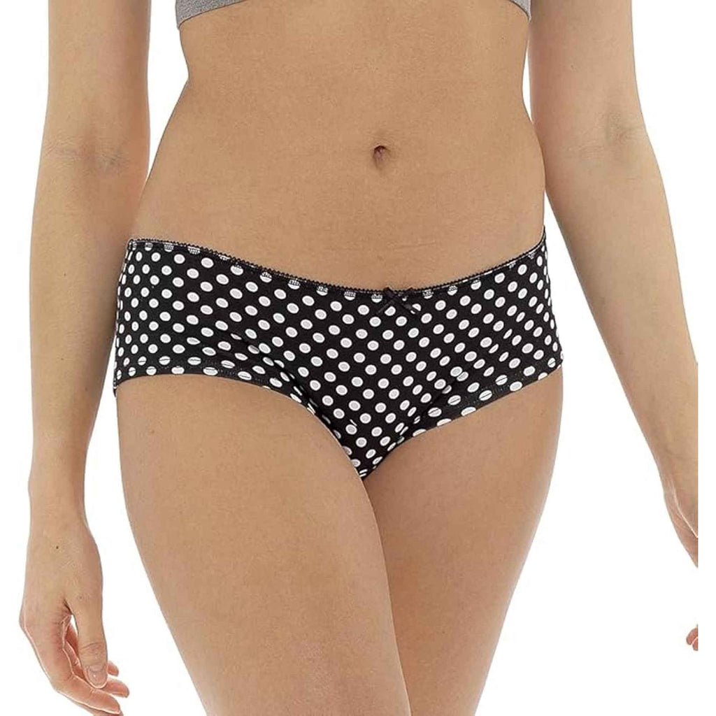 Daisy Dreamer Pack Of 10 Womens Cotton Briefs Underwear Shorts With Stretch Waistband