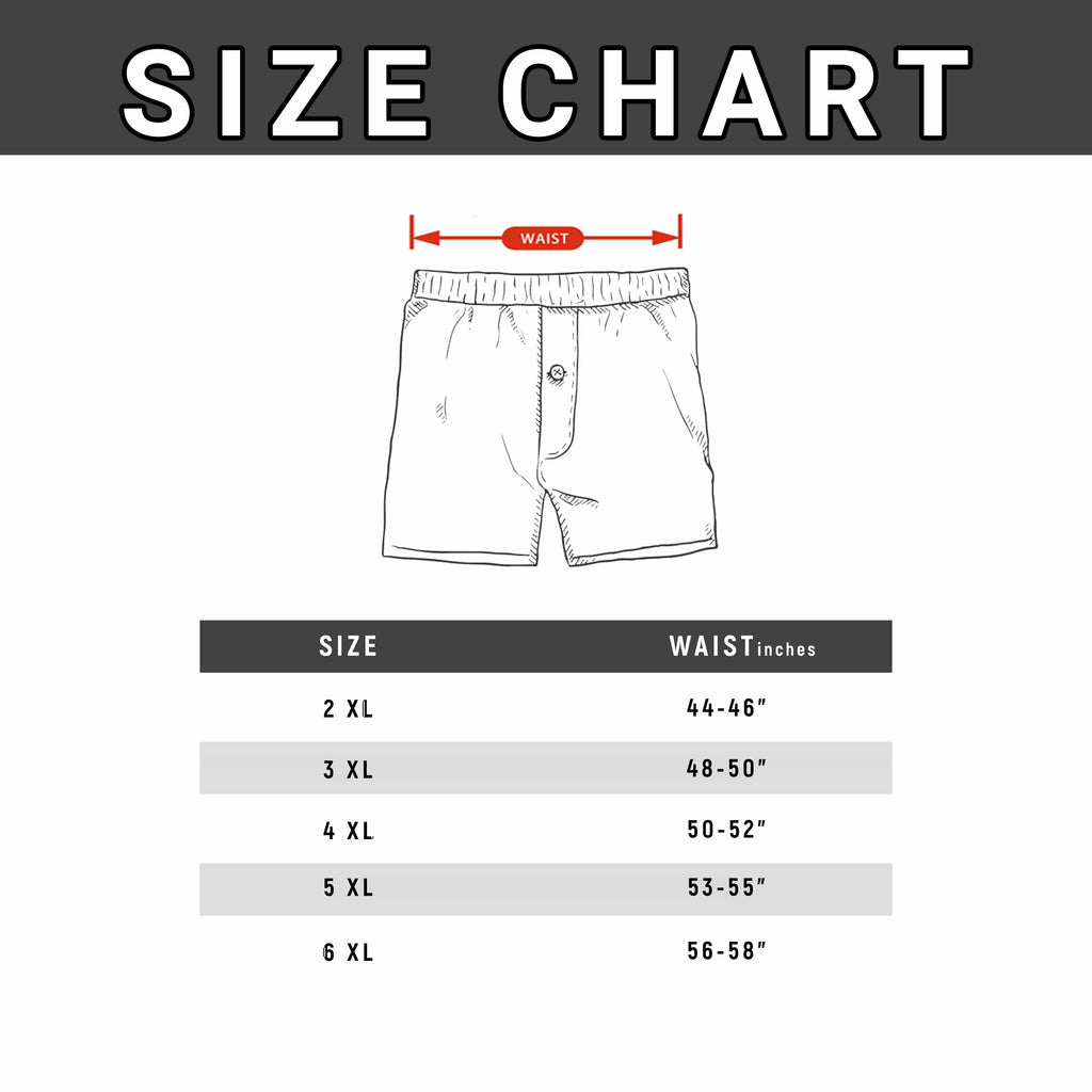 Sock Stack Pack Of 5 Mens Jersey Plus Size Boxer Shorts Cotton Classic Fit Underwear 2XL