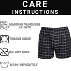 Sock Stack Pack Of 6 Boys Loose Fit Woven Boxer Shorts Cotton Mix Breathable Cotton Rich Stretch Comfort Fit