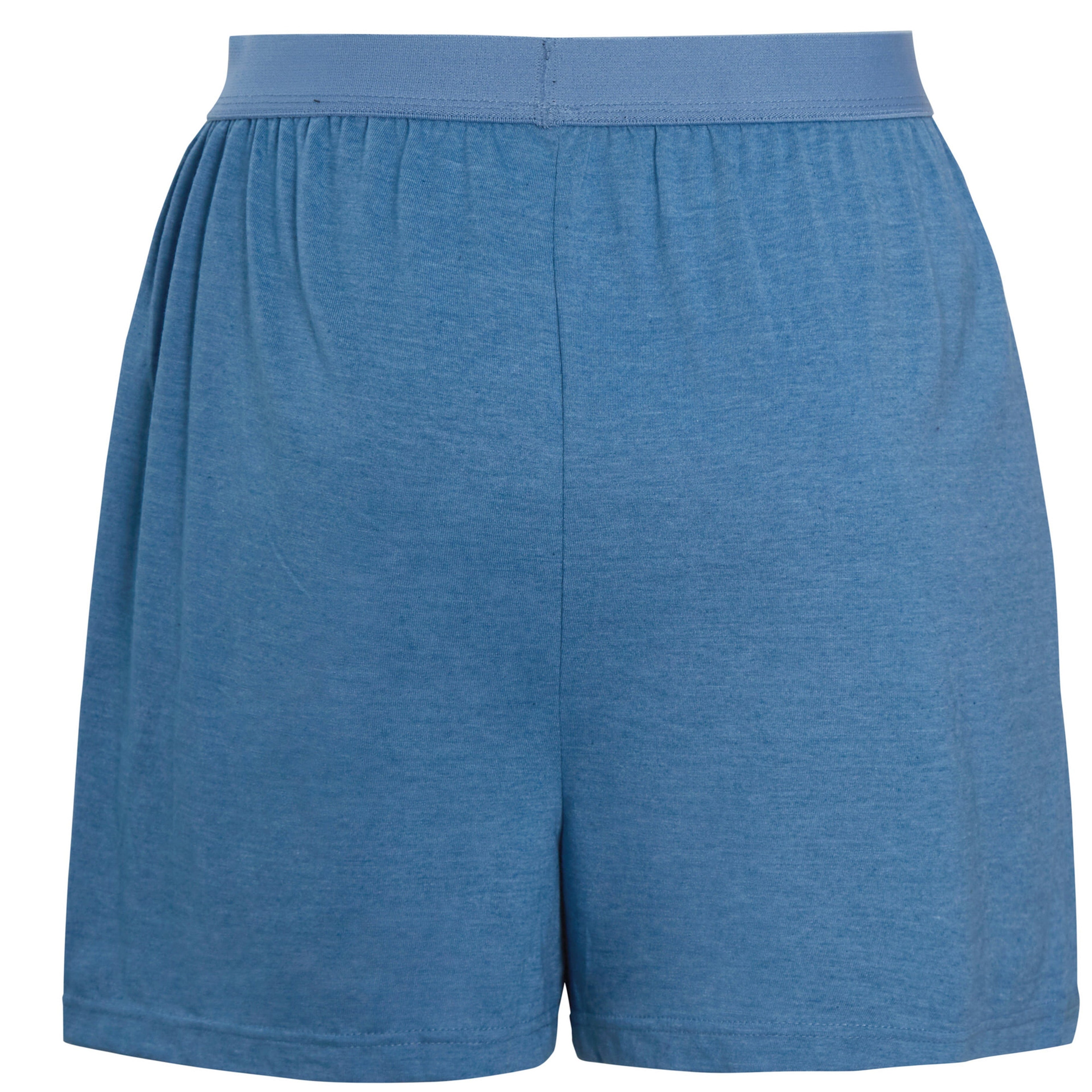 Sock Stack Men's Boxer Shorts Pack Of 6 Loose Fit Cotton-Blend Jersey With Button Fly