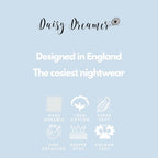 Daisy Dreamer Women's Jersey Marl Loungewear Pyjama Set Super Soft Comfort Relaxed Fit