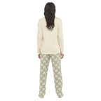 Daisy Dreamer Women's Cockapoo Cotton Jersey Pyjama Set Long Sleeve Lounge Wear Super Soft Cosy Sleepwear