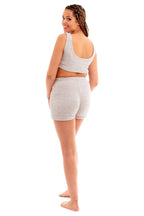 Daisy Dreamer Womens Teddy Fleece Crop Top And Shorts Pyjama Loungewear Set Ultra Soft